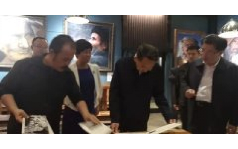 中宣部副部長蔣建國參訪野馬集團(tuán)